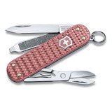 Cortaplumas Victorinox Classic Precious Alox Collection. Color Rosa