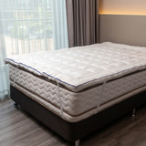 Mattress Topper Plus Acolchado Blanco