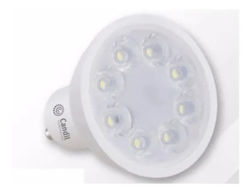 Candil Lampara Dicro Led Gu10 7w Blanco Calido Neutro Frio