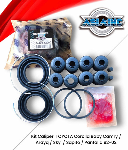 Kit Caliper Toyota Corolla 92-02 Baby Camry Sapito Pantalla Foto 2