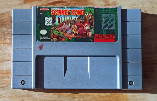 Snes Donkey Kong Country Super Nintendo Físico Original