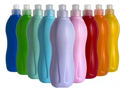 Pack 60 Botellas Cantimplora 500ml Colorida Niños Hidratante