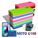 Capa Capinha G100 Compatível Motorola Moto G100 Aveludada 