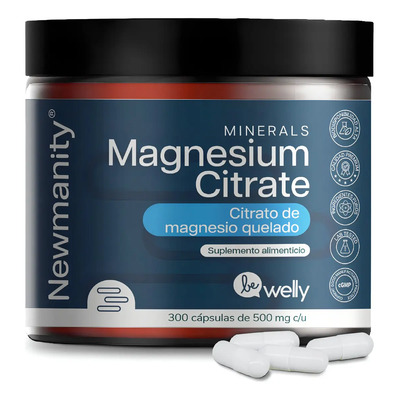 Suplemento en cápsula Newmanity Magnesio de Citrato de Magnesio x 150g | MercadoLibre