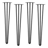 Pata Metalica Tipo Hairpin Triple 60 Cm (pack4 Unidades)