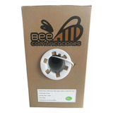 Bobina Cable Utp Cat5e Bee Com Un Forro Ext 100% Cobre Cert