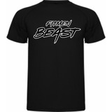 Camiseta 100% Poliester Estampada Fitmen Beast