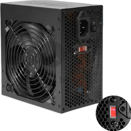 Fonte De Alimentação 500w Real P Pc Gamer Intel Atx 1.3 220v