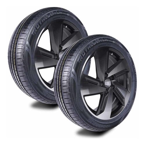 Paq 2 Llanta 185/70r14 88h Royal Black Royal Mile