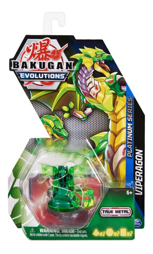 Bakugan Evolutions Platinum Series True Metal Viperagon