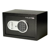 Caja Fuerte Klatter Kl18997 Con Apertura Electrónica Color Negra