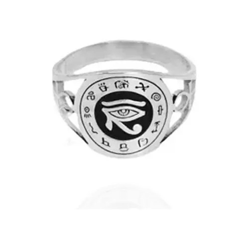 Anillo Thot Ra Ojo Egipcio Ojo De Horus Plata 925