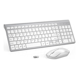 Ratón Con Teclado Inalámbrico J Joyaccess, Combo Inalámbrico