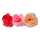 Flores Artificiales Mini Rosas Vintage X 50 U Grande 5 Cm 