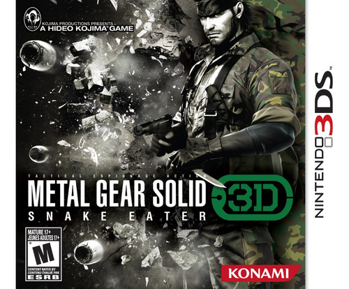 Metal Gear Solid Snake Eater 3ds
