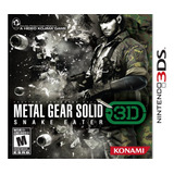 Metal Gear Solid Snake Eater 3ds