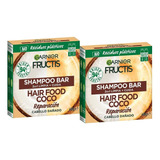 2 Pack Shampoo Bar Hair Food Coco Garnier Fructis 60 Gr C/u