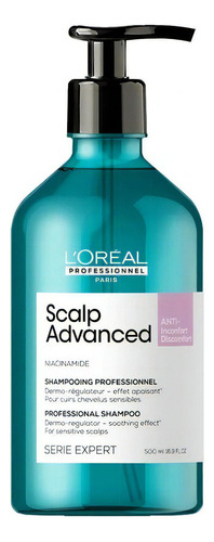  Shampoo Loreal Scalp Advanced Anti-grasa Oiliness 500ml