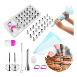 Kit Confeiteiro C/ 35 Pcs Profissional Bicos Saco Confeitar