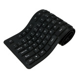 Teclado Plegable Flexible De Silicona Usb De 108 Teclas A Pr