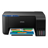Impresora A Color Multifunción Epson Ecotank L3110 Negra 100v/240v