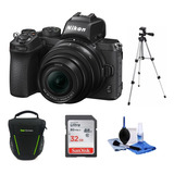 Cámara Nikon Z50 Mirrorless 20 Mp +32gb+bolso+kit+tripode