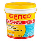 Algicida Clarificante E Cloro Genco 3 Em 1 10kg 