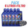 Aceite 20w50 Mineral Valvoline Pack 5lts + Filtro Chevrolet Pick-Up