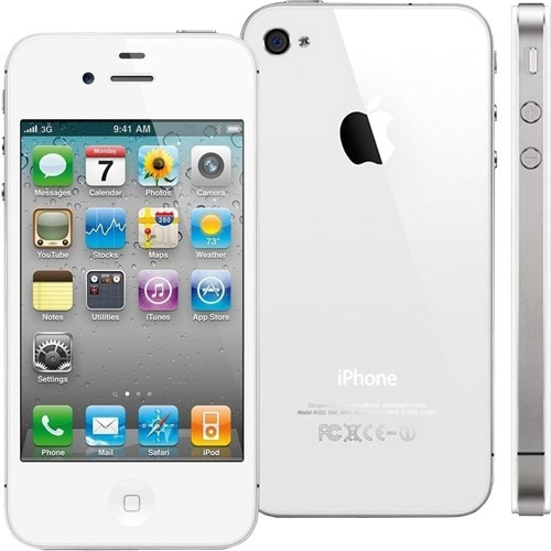 iPhone 4 -cdma - 8gb - Para Colecionador A1349 Branco