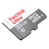 Memoria Micro Sd 32gb C/adaptador Sandisk Sdsqunb-032g-gn3ma