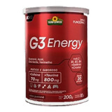 G3 Energy Com Cafeína E Taurina Extra Forte Pré Treino 200g