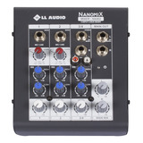 Console Ll Audio Na402r Estereo Nanomix Profissional