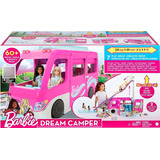 Set Juego Barbie Camper De Los Sueños Incluye 60 Piezas