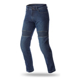Pantalon Jean Moto Seventy Degrees Pj6 Proteccion Kevlar Md