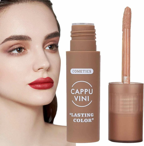 Sombra Liquida Nude Maquillaje Belleza Ojos Make Up Matte