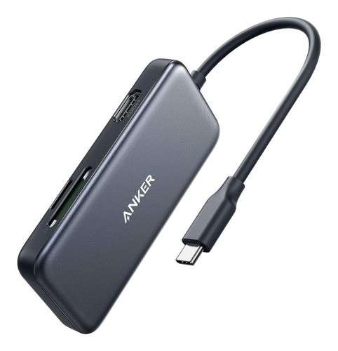 Hub Usb C A Hdmi Usb 3.0 Lector Sd/tf Anker Mac Xps Y Mas