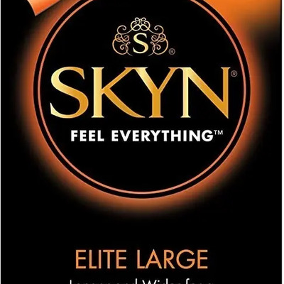 Condones Skyn No Latex Elite Grande 12pzs Americano Original