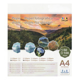 Papel Fotográfico Doble Cara 200gr Glossy A4 Lee Centro 50 H