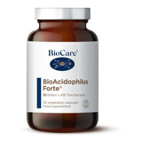 Biocare Bioacidophilus Forte 30 Billones 30 Caps Probiotico Sabor Sin Sabor