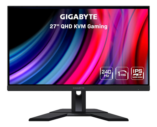 Monitor Kvm Para Juegos Gigabyte M27q X 27 240 Hz 1440p, 256