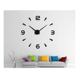 Reloj De Pared Moderno 3d Grande