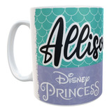 Taza Disney Princesa-ariel-sirenita  Personalizada