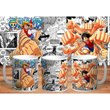 Taza One Piece Anime - Manga, De Cerámica 