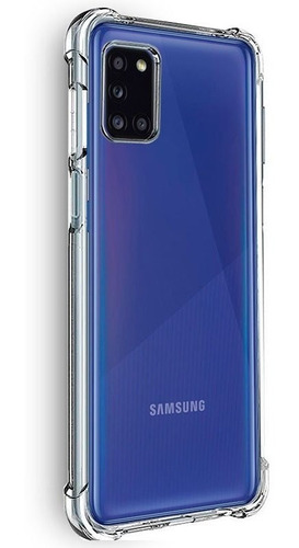 Funda Tpu Para Samsung Galaxy A31 Clear Antishock Reforzada