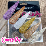 Efecto Azúcar Y Glitter Para Uñas Miss Cherry 6 Tonos