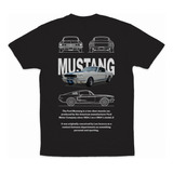 Playera Carro Ford Mustang Clasico Fireskull Original