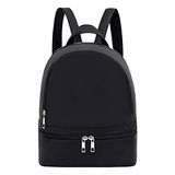 Mochila Mini Para Chicas Y Mujeres (negra)