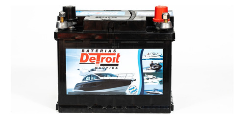 Bateria Nautica Detroit 12v 75ah Lancha Barco