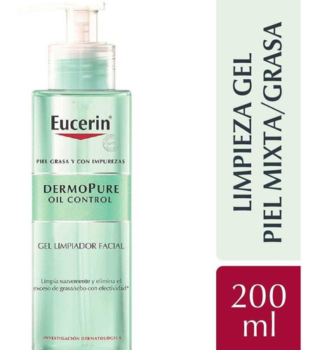 Gel De Limpieza  Dermopure Oil Control Piel Grasa Eucerin