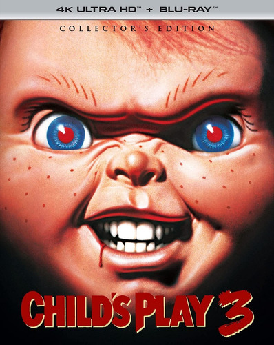 4k Uhd + Blu-ray Child´s Play 3 / Chucky 3 Subtitulos Ingles